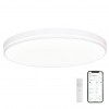 Stropní svítidlo Stropní svítidlo, kávová, difuzor opál, LED 48W, 3360lm, dálk ovl. Beacon (včetně), nebo telefon TUYA WiFi, stmívatelné,  nast CCT  teplá 2700K - denní 6400K, Ra80, 230V, IP20, d=510mm, h=70mm náhled 3