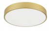 LED 60W, TUYA WiFi, Beacon Stropní svítidlo, kov, zlatá mat, difuzor opál, LED 60W 4500 lm, dálk ovl. Beacon (včetně), nebo telefon TUYA WiFi, stmívatelné,  nast CCT  teplá 3000K - denní 6500K, Ra80, 230V, IP20, d=600mm, h=55mm náhled 1