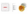 SMART vypínač-1 WiFi Dotykový vypínač 1-tlačítkový WiFi, kompatibilní smart systém Tuya, 230V, IP20, plast bílá, rozměry 86x86x37,5mm náhled 2