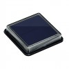 DIGOS 1,5W SOLAR Solární svítidlo, těleso plast černá, krycí plast čirý, LED 1,5W, 30lm, neutrální 4000K, Ra80, baterie 3,7V, IP68, tř.1, rozměry 110x110x22mm náhled 1