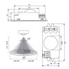 RADARON A HF pohybové čidlo pro zabudování do svítidla, záběr 360°, dosah max 9m, čas 10s-10min, soumrak 2-2000lx, zátěž max 1200VA, 230V, IP20, 92x42x42mm náhled 2