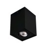 PERSEI BODOVÉ Přisazené stropní svítidlo, nastavitelný směr svícení, materiál hliník, povrch černá, pro žárovku 25W, GU10 ES50, 230V, IP20, tř.1, rozměry 96x96x125mm. náhled 1