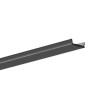DF13A Difuzor k profilu pro LED pásky nacvakávací, materiál plast, černá, propustnost 32%, rozměry 13x4mm, l=3000mm náhled 1