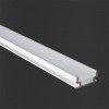 PROLED-16 VESTAVNÝ HLINÍKOVÝ profil pro LED pásek Vestavný podlahový, pochozí hliníkový profil, pro LED pásky šířky max w=10mm, rozměry 19,2x8,5mm, l=1m. náhled 2