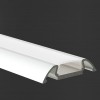 PROLED-09 PŘISAZENÝ HLINÍKOVÝ profil pro LED pásek VÝPRODEJ Přisazený hliníkový profil, eloxovaný, pro LED pásky šířky max w=12mm, rozměry 30x17mm, délka l=2m, cena za 2m náhled 2