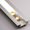 PROLED-08 ROHOVÝ HLINÍKOVÝ profil pro LED pásek Přisazený hliníkový profil rohový 90° eloxovaný, pro LED pásky šířky max w=12mm, 30x10,5mm, délka l=3m náhled 3