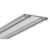 PROLED-09 AC Montážní základna pro přisazený hliníkový profil, materiál hliník, povrch elox šedostříbrná, rozměry 33,8x3,6mm, délka 1m náhled 1