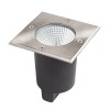 RIZZ SQ 125 Zemní bodové svítidlo, těleso hliiník, rámeček nerez, sklo čité, LED 7W, teplá 3000K, 433lm/cca 25W žár, 230V, IP67, tř.1, 125x125mm, h=150mm, vč. mont. boxu náhled 7