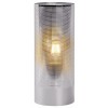 BELI Stolní dekorativní lampa, základna kov černá mat, difuzor kov černá mat, pro žárovku 1x60W, E27, 230W, IP20, tř.2. rozměry 120x120x300mm, vypínač na kabelu. náhled 2