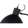 SHADI Stojací lampa, nastavitelný směr svícení +-30°, základna kov, těleso kov, černá, stínítko kov černá, pro žárovku 1x60W, E27, 230V, IP20, tř.2, rozměry: 230x450x1600mm náhled 3
