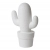 CACTUS Stolní lampa, těleso keramika, stínítko keramika tvar kaktus, barva bílá, pro žárovku 1x40W, E14, 230V, IP20, tř.2. rozměry 200x200x305mm náhled 2