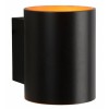 XERA Nástěnné svítidlo, základna hliník černá mat, stínítko hliník černá mat, pro žárovku 1x42W, G9, 230V, IP20, tř.1. rozměry: 100x80x100mm, svítí nahoru/dolů náhled 1