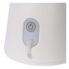 LA DONNA Stolní, venkovní lampa, těleso hliník, bílá, difuzor plast, LED 2W, teplá 2700K, 3st stmívání 100%/40%/10%, napájení akumultor, výdrž cca 4 hodiny, IP54, rozměry d=197mm, h=292mm náhled 10