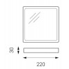 SLIM-Q ON Stropní, přisazené svítidlo, základna hliník, povrch bílá, difuzor PMMA opál, LED 10W, 800lm, teplá 3000K, Ra80, 230V, IP20, tř.2, rozměry 150x150x26mm náhled 4