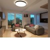 CAMB LED VÝPRODEJ Stropní svítidlo, těleso hliník, černá, difuzor plast opál, LED 30W, 1900lm, přepínatelná teplota CCT teplá 3000K, neutrální 4000K, Ra80, 230V, IP20, tř.1, rozměry d=400mm, h=100mm náhled 15