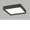 MILO 40, W Stropní svítidlo, těleso hliník, povrch bílá, difuzor plast opál, LED 30W, 2010lm, TW Tunnable white CCT teplá 3000K, neutrální 4000K, stmív DALI/PUSH, 230V, IP20, rozměry 400x400x90mm náhled 2