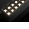 LINO LASER Stropní přisazené svítidlo, těleso hliník, povrch černá, LED 32W, 3850lm, neutrální 4000K, stmív. DALI, 230V, IP20, rozměry 1200x85x65mm. náhled 2