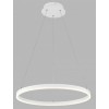 CIRCLE 60 P-Z, W Závěsné svítidlo, hliník, bílá, difuzor plast opál, LED 42W, 3400lm, přepín teplota CCT teplá 3000K/neutr 4000K, stmív DALI/PUSH, 230V, IP20, tř.1, rozměry d=600mm, vč závěsu l=1200mm lze zkrátit náhled 1