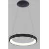 LEGNICA S Závěsné svítidlo, těleso hliník, povrch černá, dif plast opál, LED 60W, 4200lm, přepín teplota CCT teplá 3000K/neutr 4000K, stmív. DALI, 230V, IP20, d=780mm, h=35mm, vč záv lanka h=2500mm náhled 1