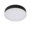 DRUM LED 21W Stropní svítidlo, senzor HF, záběr 160°, dosah 8m, čas 5s-5min, těleso plast, černá, difuzor plast opál, LED 21W, 1680lm, CCT přepín teplota 3000K/ 4000K/ 6500K, 230V, IP65, rozměry d=320mm, h=63mm náhled 2