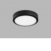 SKUSO 18W IP65 HF senzor Stropní venkovní svítidlo, senzor HF, základna plast černá, difuzor plast opál, LED 18W, 1950lm, nast. teplota CCT teplá 3000K-denní 5700K, 230V, IP65, Ra80, rozměry d=275mm, h=60mm. náhled 1