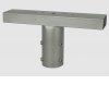 SUKIES držák Držák svítidla stožár, materiál kov, povrch galvanicky pokoveno, rozměry 400x80mm, osazení na stožár d=60mm náhled 1