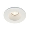 FIXED Stropní vestavné bodové kruhové svítidlo, materiál sádra, barva bílá, pro žárovku 50W, Gx5,3 (GU5,3) 12V, IP20, d=125mm, h=120mm