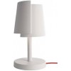 BUMBO TL Stolní lampa, těleso sádra, povrch bílá, možno natírat malířskou hlinkou, pro žárovku 1x25W, E27, Ra80, 230V, IP20, rozměry d=180mm, h=350mm. náhled 1