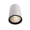 MUNGO Stropní, přisazené, bodové svítidlo, těleso hliník, povrch bílá, LED 40W, teplá 3000K, 2520lm, 230V, IP20, rozměry d=120mm, h=210mm. náhled 1