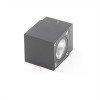 CUBODO II LED Nástěnné venkovní svítidlo, materiál hliník, povrch tmavě šedá, sklo čiré, LED 4,5W, teplá 3000K, 220lm, Ra77, 230V, IP54, tř.1, rozměry 90x68x70mm, svítí dolů náhled 4