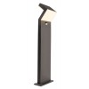 ROWENA PIR Venkovní sloupkové svítidlo, PIR senzor, těleso hliník, povrch tmavě šedá, difuzor plast opál, LED 16W, teplá 3000K, 1500lm, 230V, IP54, Ra80, rozměry 220x148mm, h=1000mm. náhled 1
