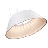 CIELO Závěsné svítidlo, základna kov, povrch černá mat, LED, 60W, svítí cca jako 200W žár, teplá 2700K, Ra80, 230V, IP20, d=593mm, lank záv l=3000mm lze zkr náhled 6
