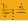 SOLAR D 7W PIR Nástěnné svítidlo hliník šedočerná, PIR senzor pohybu záběr 120°, čas 30s, dosah 10m, LED 8W, 500lm, neutr 4000K, Ra80, napájení solární panel, výdrž svíc 10h, nebo 100 zap/vyp, IP54, 110x120x110mm náhled 3