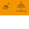 FAMOSU WL 9W, Solar Nástěnné solární svítidlo, těleso hliník šedá, sklo čiré, LED 9W, 720lm, teplá 3000K, hybridní svícení solární panel 2W, baterie 2200mAh + 230V, IP44, tř.1, rozměry 180x89x80mm, svítí nahoru/dolů. náhled 3