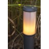 EXPIRO 1x15W, E27, IP44 Sloupkové venkovní svítidlo, těleso hliník, povrch černá mat, dif plast opál, pro žárovku 1x15W, E27, 230V, IP44, tř.1, rozměry d=96mm, h=700mm. náhled 2
