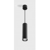ALEST HL 12W CCT Závěsné bodové svítidlo, hliník, černá, LED 12W, 1150lm, vyzař. úhel 50°, stmívatelné TRIAC dim to warm 1800K-30000K, 230V, IP20, rozměry d=52mm, h=200mm, vč závěs kabelu l=1500mm, lze zkr. náhled 1
