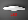 IZAR B MAX Stropní svítidlo, zákl kov, povrch bílá, difuzor plast bílá, LED 102W, teplá 3000K,15030/	12320lm, Ra80, 230V, IP20, "F", 900x900mm h=180mm