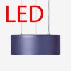 ELIOS LED Závěsné svítidlo, základna hliník, povrch bílá, difuzor sklo akrylát opál, LED 14,2W, 1520lm, neutrální 4000K, 230V, IP20, tř.1, rozměry 220x85mm, vč lankového závěsu l=1500mm lze zkrátit náhled 2