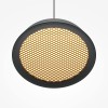 CHRONICA HL II 15W Závěsné svítidlo, těleso hliník, povrch bílá, difuzor s detailem medové plástve,  LED 15W, 650lm, teplá 3000K, Ra80, 230V, IP20, tř. 1, rozměry d=145mm, vč závěs kabelu l=3270mm, lze zkr. náhled 3