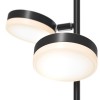 JANITO FL 12W Stojací lampa, nastav směr svícení, těleso kov, povrch černá, difuzor plast opál, LED 12W, teplá 3000K, 1000lm, stmívatelná, 230V, IP20, tř.2, rozměry d=250mm, h=1450mm. náhled 2