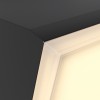 JEHUS WL 10W, IP54 Nástěnné venkovní svítidlo, těleso hliník, povrch černá grafit, difuzor plast opál, LED 10W, 1100lm, teplá 3000K, Ra80, 230V, IP54, tř.1, rozměry 90x180x70mm, svítí dolů náhled 2