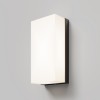 UDEX WL 10W, IP54 Nástěnné venkovní svítidlo, těleso kov, povrch černá grafit, difuzor plast opál, LED 10W, 700lm, teplá 3000K, Ra80, 230V, IP54, tř.1, rozměry 100x200x70mm. náhled 1