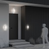 UDEX WL 10W, IP54 Nástěnné venkovní svítidlo, těleso kov, povrch černá grafit, difuzor plast opál, LED 10W, 700lm, teplá 3000K, Ra80, 230V, IP54, tř.1, rozměry 100x200x70mm. náhled 3