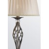 BOJA FL 1x40W, E14 Stojací lampa, těleso kov, povrch bronz, stínítko textil béžová, pro žárovku 1x40W E14, 230V, IP20, tř.2, rozměry d=380mm, h=1650mm náhled 2