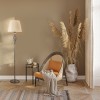 BOJA FL 1x40W, E14 Stojací lampa, těleso kov, povrch bronz, stínítko textil béžová, pro žárovku 1x40W E14, 230V, IP20, tř.2, rozměry d=380mm, h=1650mm náhled 4