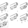 3F NAPÁJECÍ ADAPTER NORDIC ALUMINIUM Napájecí adapter, černá, 3x230V/400V, 3x16A, pro lištový systém, NORDIC ALUMINIUM - GLOBAL TRAC - LIVAL, kompatibilní Eutrac náhled 2