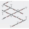 3F NAPÁJECÍ LIŠTA PULSE DALI NORDIC ALUMINIUM PŘIS Přisazená/závěsná, třífázová, napájecí lišta, těleso hliník, povrch šedá RAL7040, 3x400V, 3x16A, + sběrnice DALI 50V/1A, IP20, l=2000mm, 31,5x32,5mm, NORDIC ALUMINIUM náhled 4