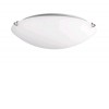 ANCO Stropní svítidlo, základna kov, povrch chrom lesk, difuzor sklo, povrch bílá, pro žárovku 2x60W, E27, 230V, IP20, rozměry d=400mm h=95mm náhled 1