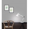 ALONE TABLE 1x40W E14 230V IP20 Stolní lampa, nastavitelný směr svícení, základna kov, stínítko kov, povrch bílá, pro žárovku 1x40W, E14, 230V, IP20, rozměry d=340mm h=500mm náhled 4