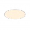 INGA 42 SMART LIGHT Stropní svítidlo, plast, bílá, difuzor plast, LED 20W, 2200lm, dálk ovl, (dod samostatně), nebo smart telefon, stmívání, nast teplota CCT teplá 3000K - denní 6400K, Ra80, 230V IP20, d=424mm, h=23mm náhled 3